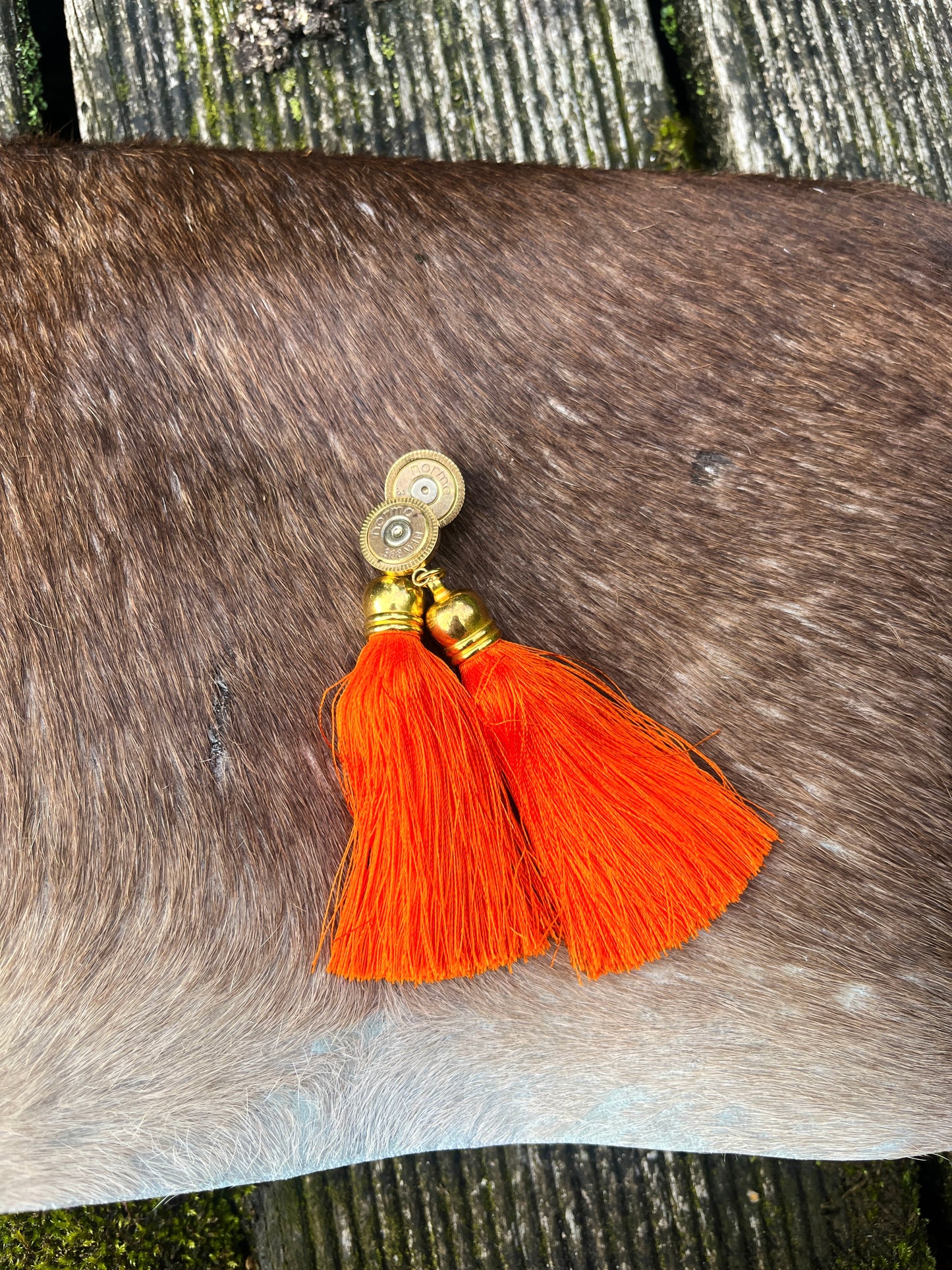 Orange Tassel