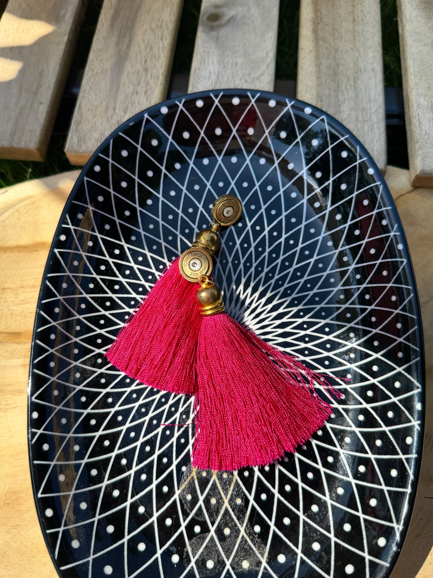 Pink Tassel