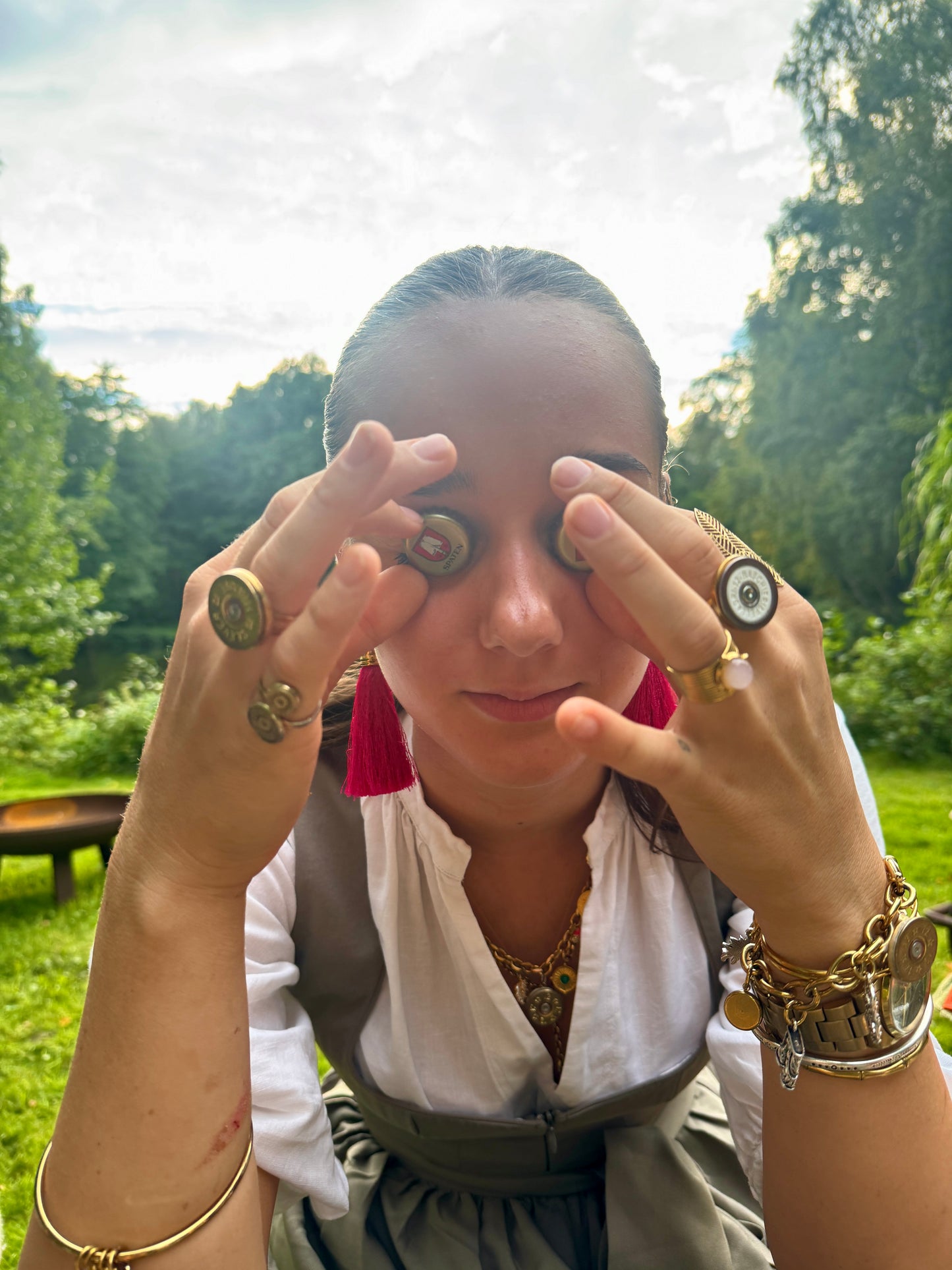 Special Schrot Ring Weiß