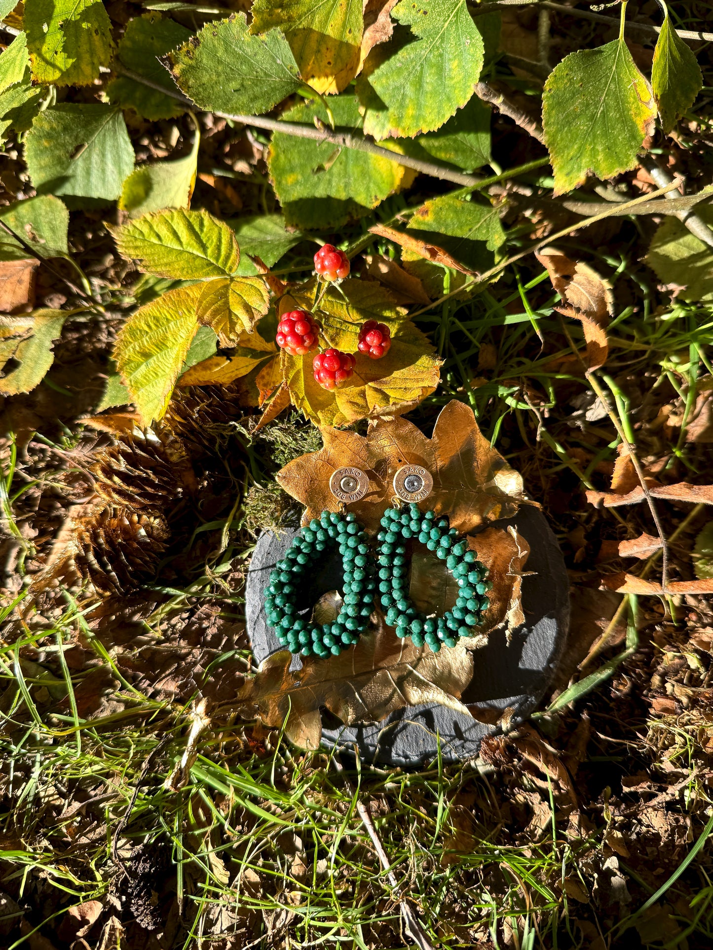 Felicity in Dunkelgrün