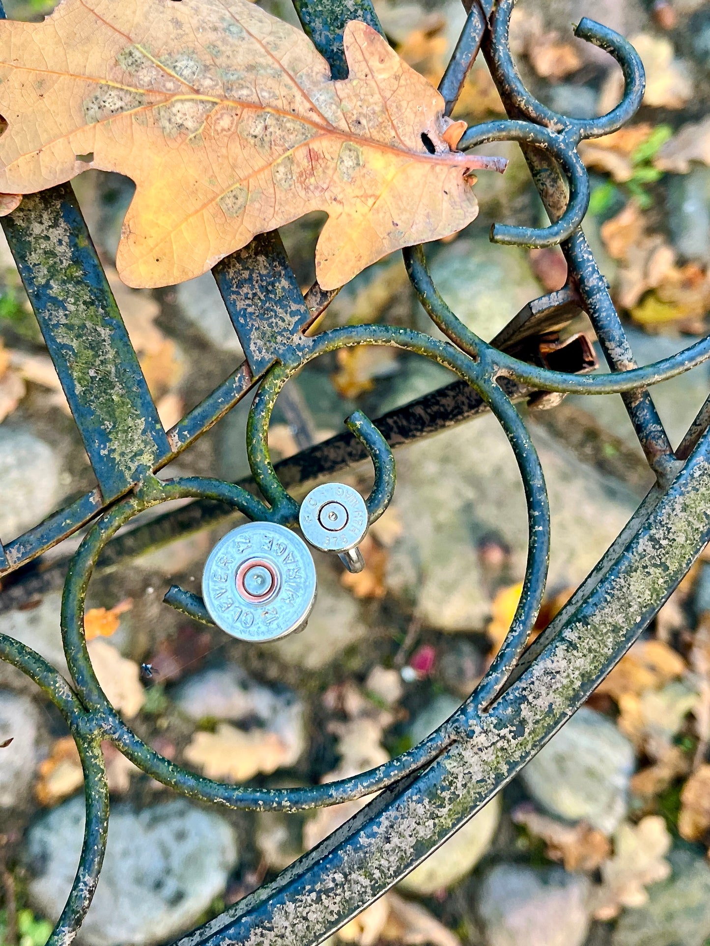 Schrot Ring Silber