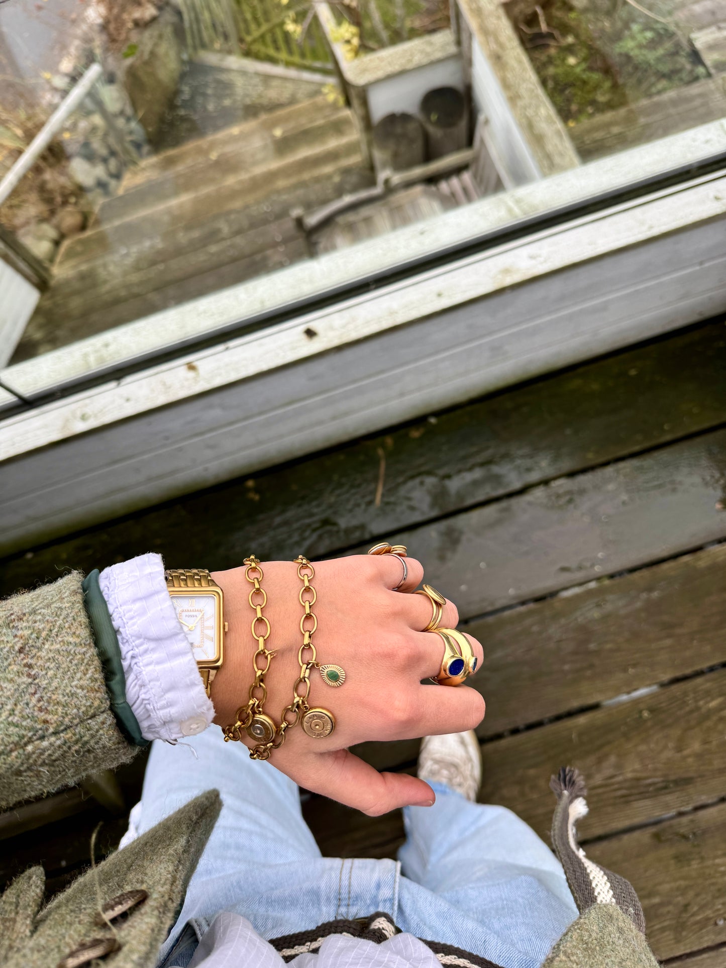 Simple bracelet (with stone variations)