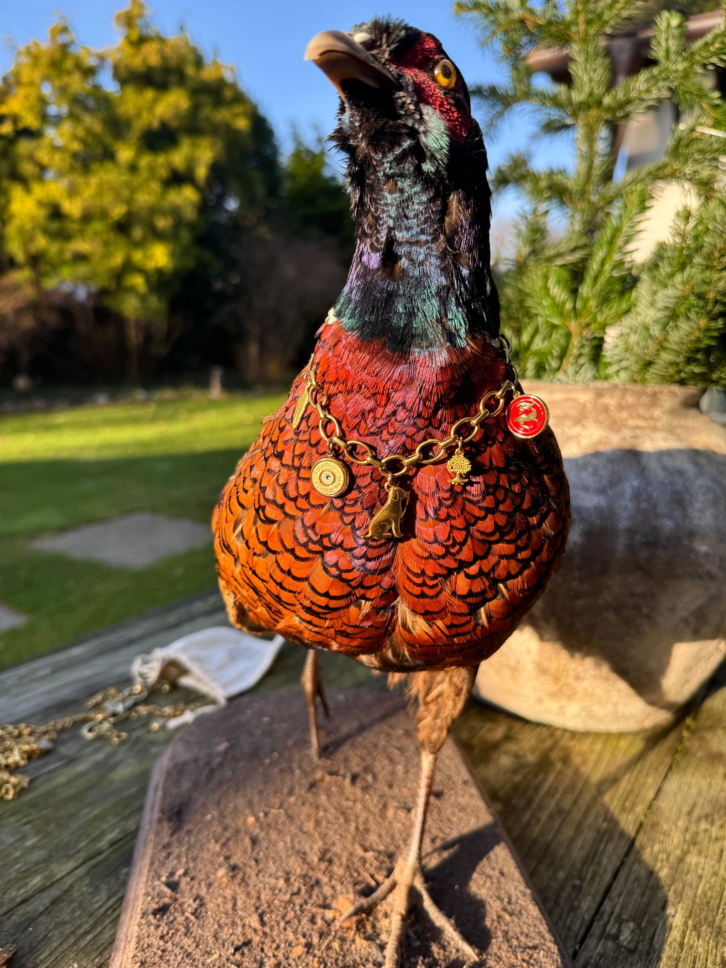 Charm Bracelet "Red Hunter"