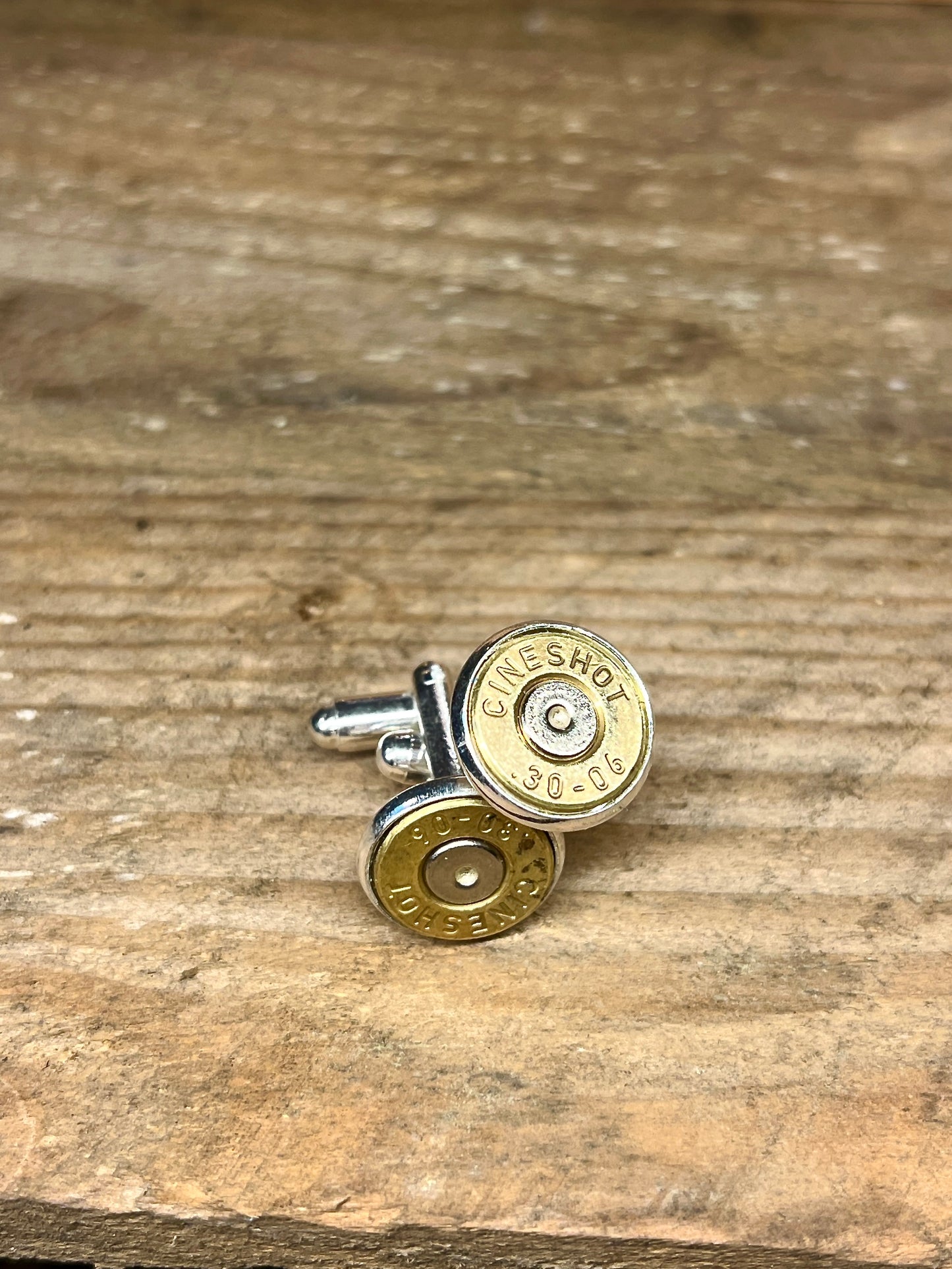 silver cufflinks
