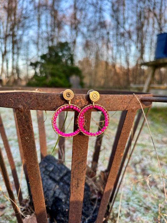Pink Hoops