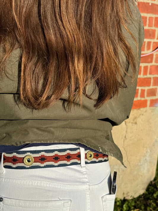 Cartridge Belt Red Blue