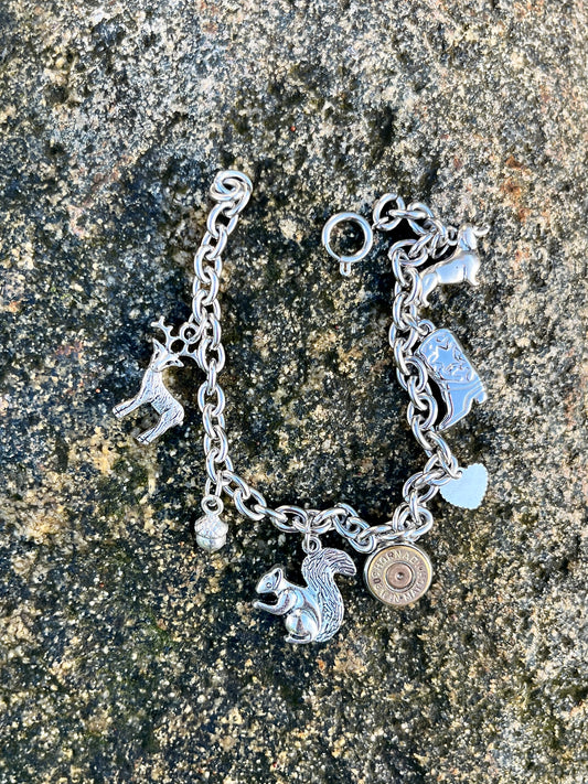Charm-Bracelet "Silver Hunt"