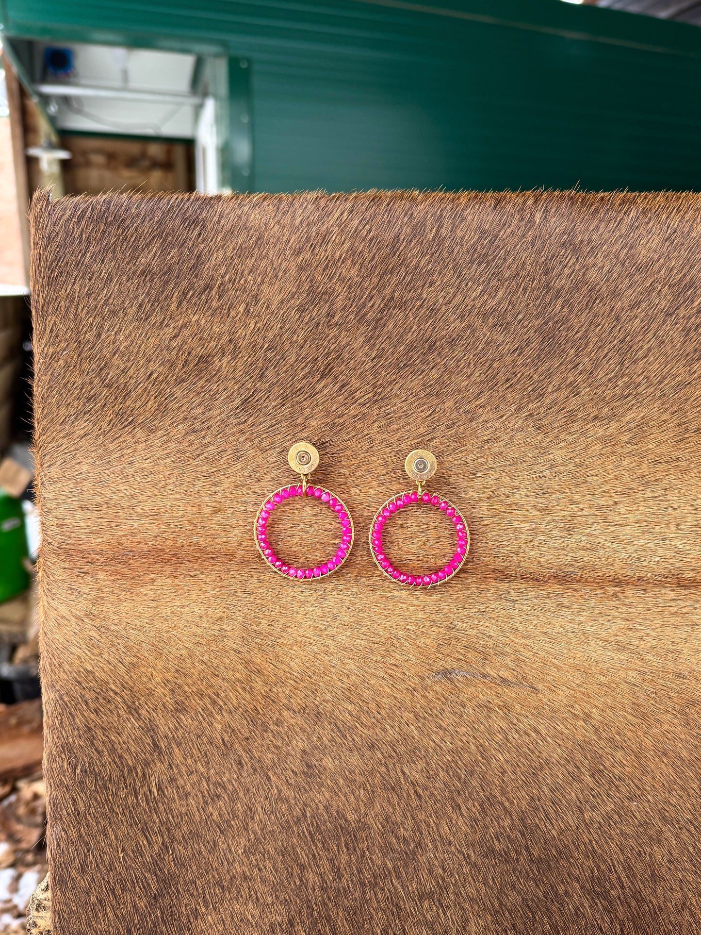 Pink Hoops