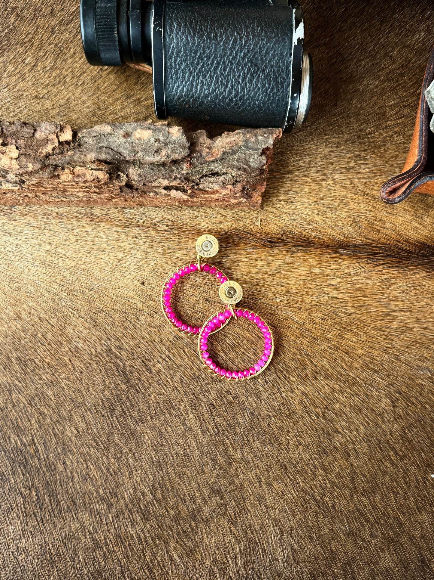 Pink Hoops