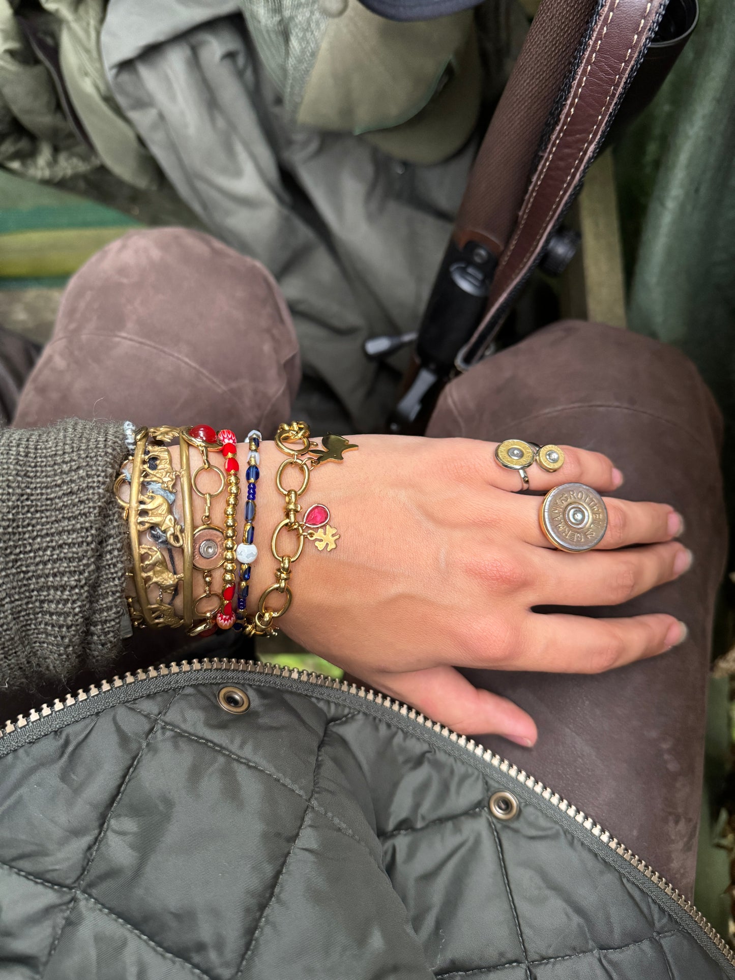 Charm-Bracelet ”Pink Hunter”