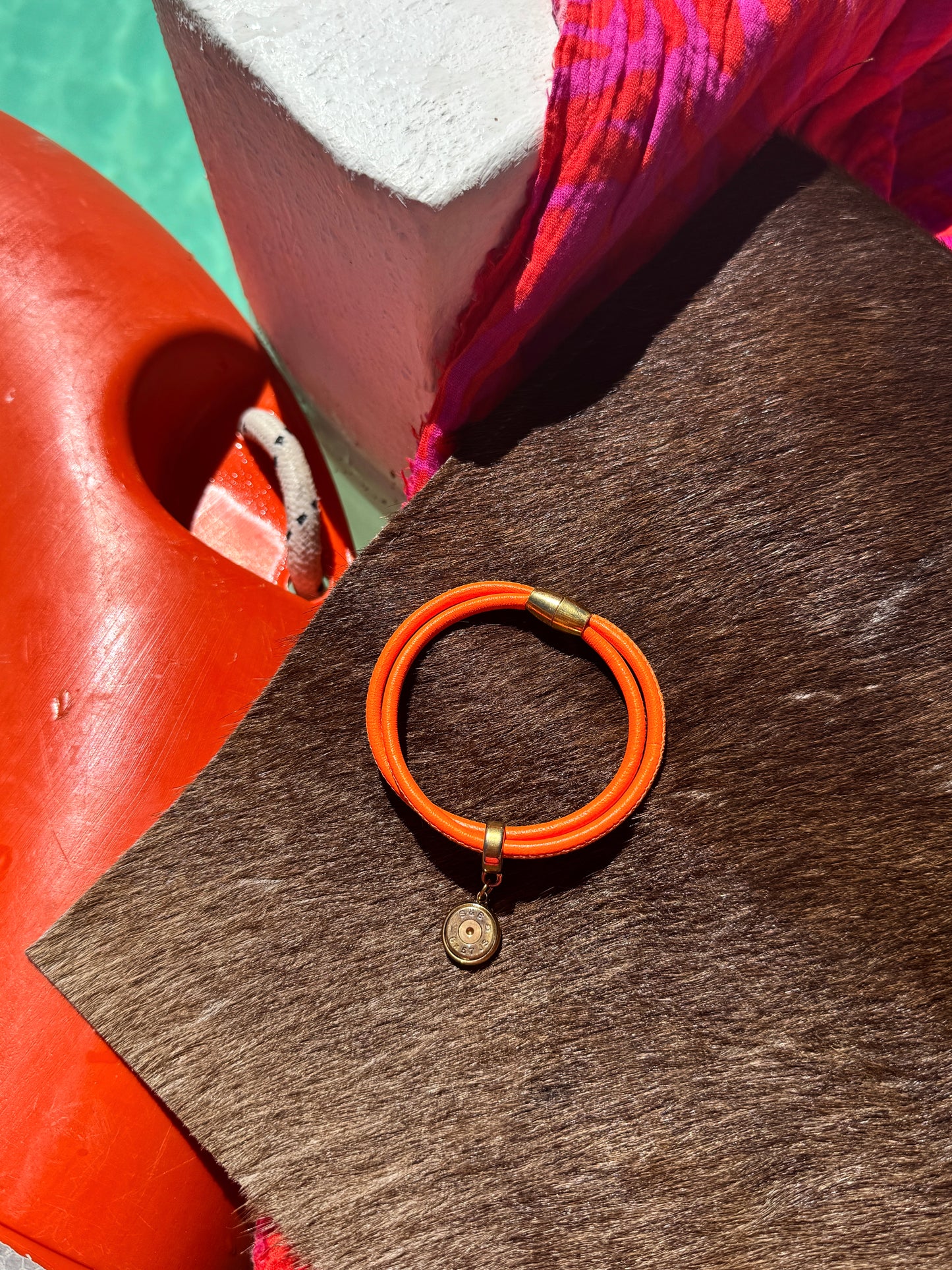 Leather bracelet "Maxi"