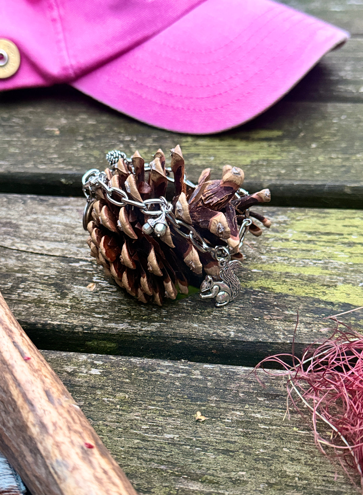 Charm-Bracelet "Silver Forest"