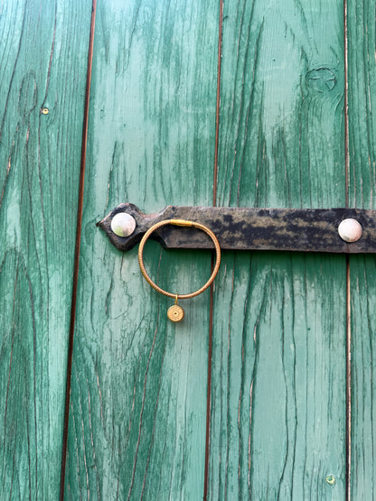 Einfaches Lederarmband (2 Varianten)