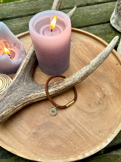 Einfaches Lederarmband (2 Varianten)