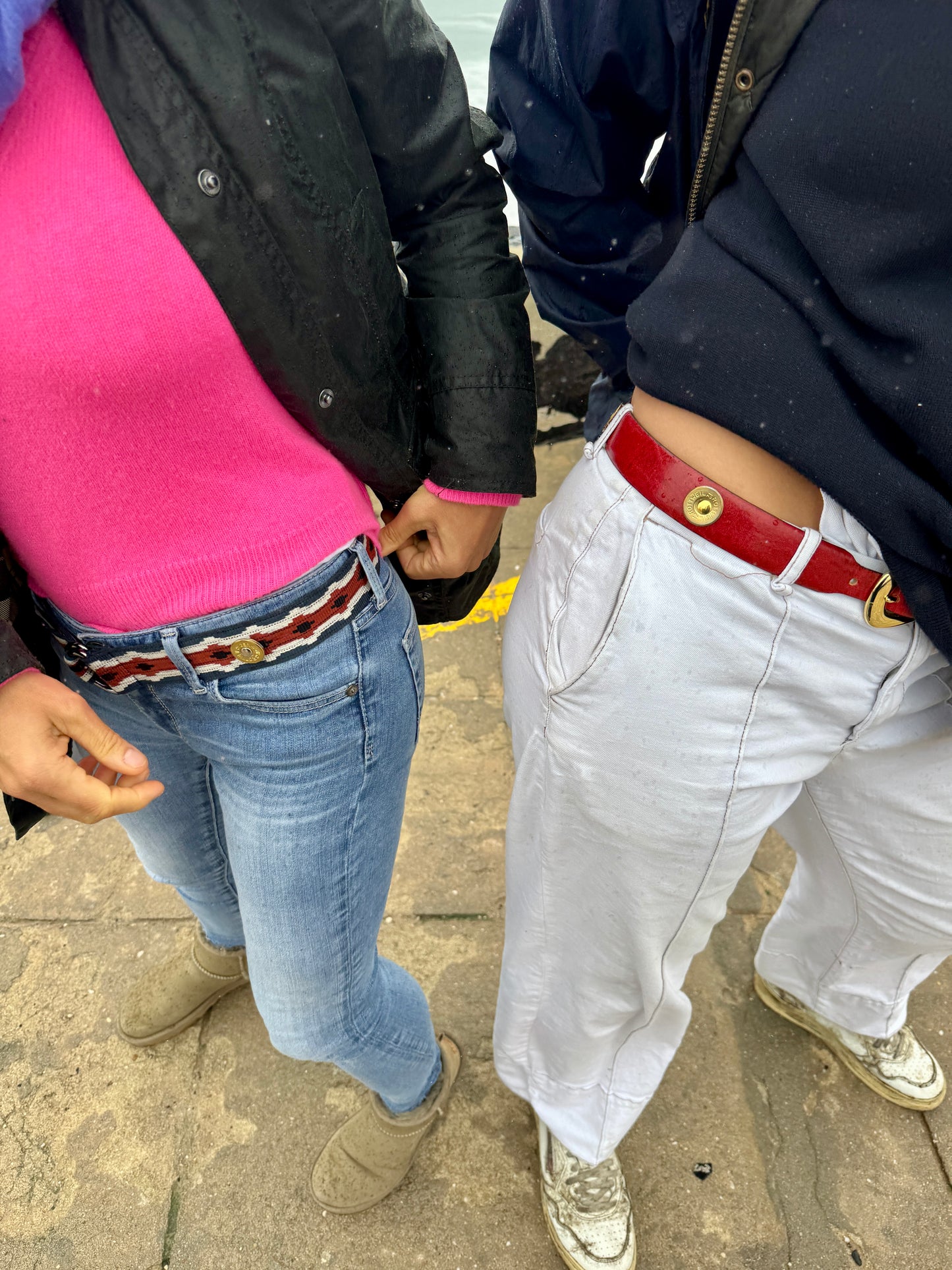 Patronen Gürtel Rot Blau