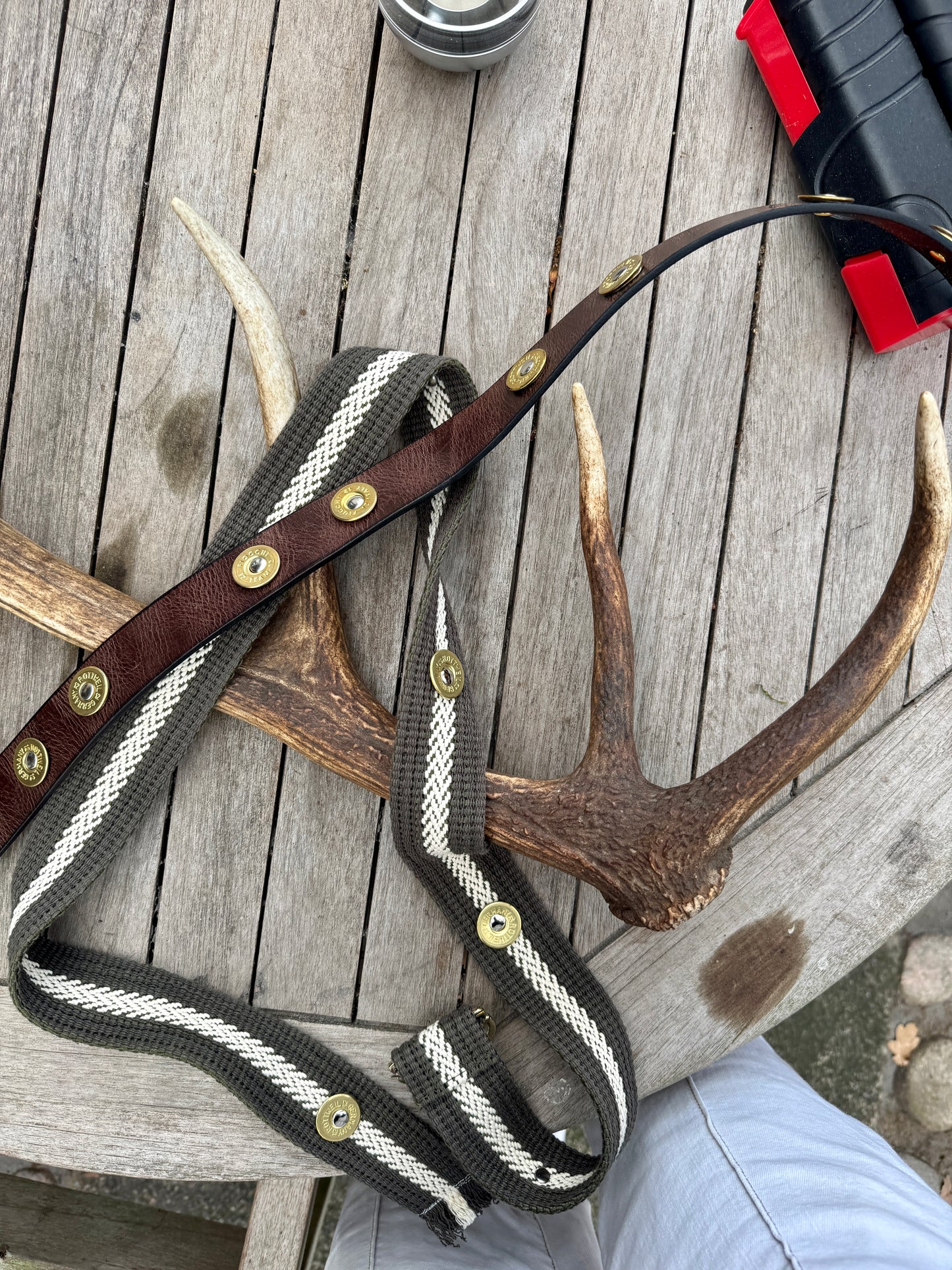 Patronen Gürtel Hunter-Beige