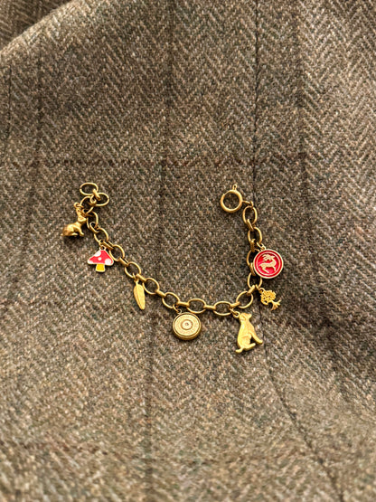 Charm Bracelet "Red Hunter"