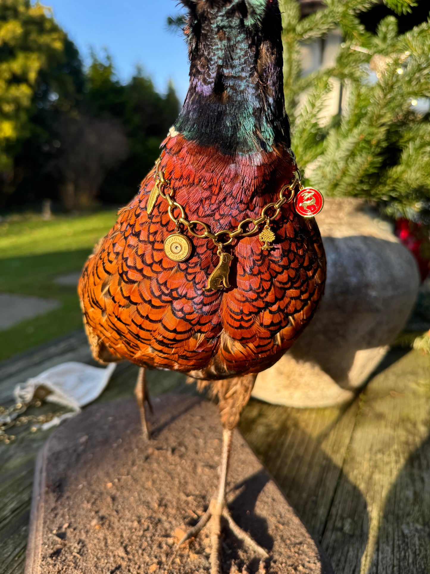 Charm Bracelet "Red Hunter"